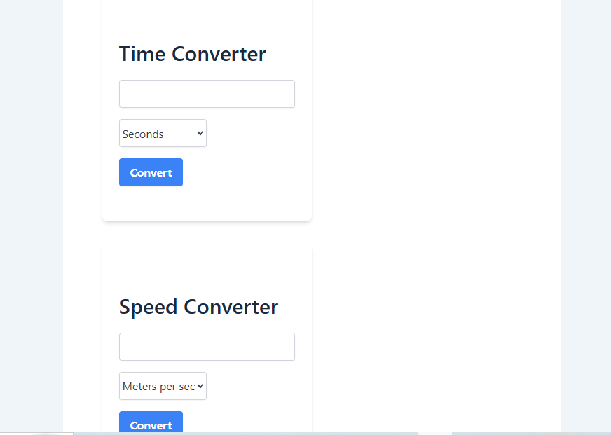 Simple and Fast Unit Converter